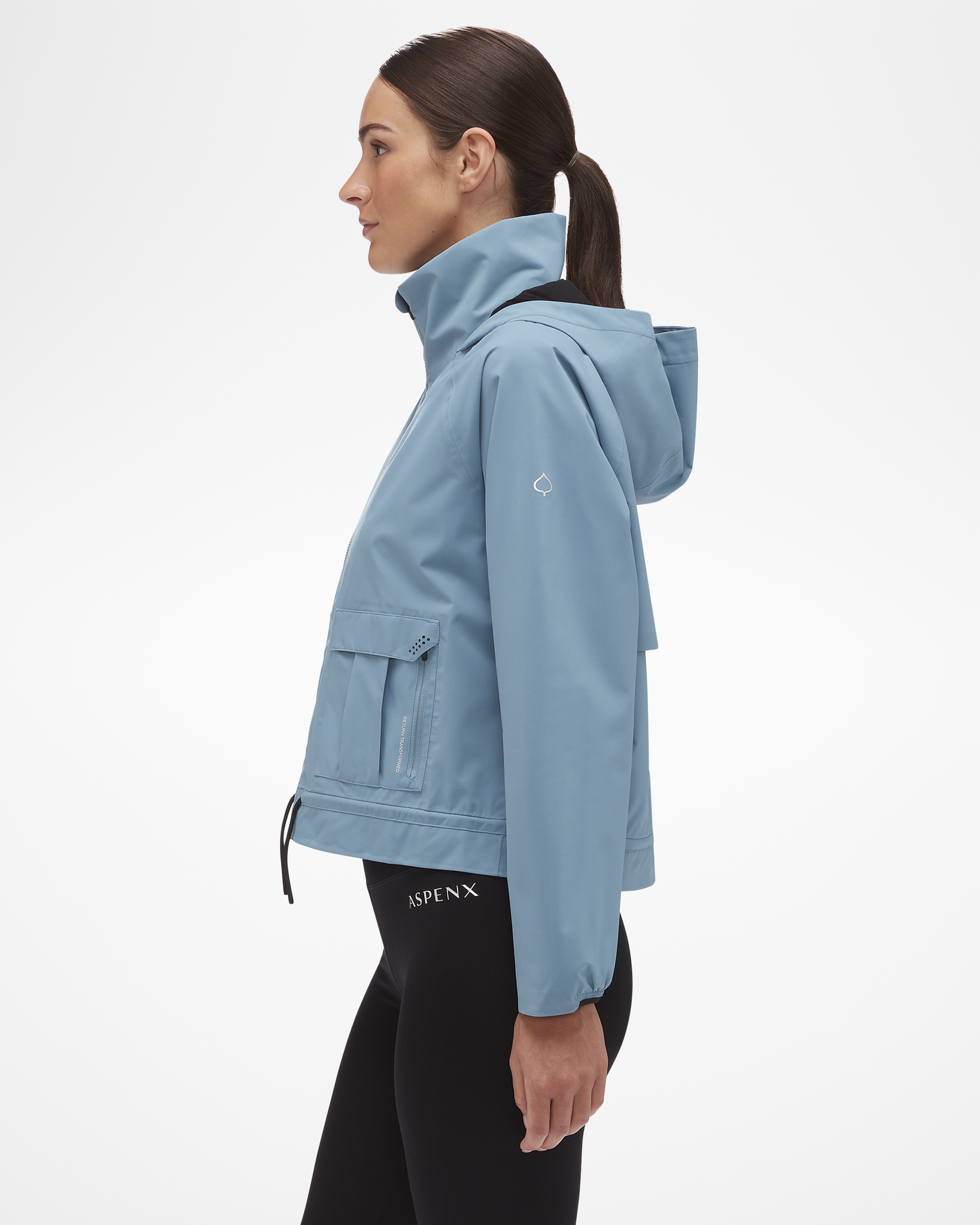 Women's Shavano Jacket Shown in Blue Haze Color