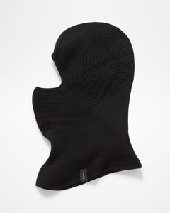 Slope Balaclava from Aspen Collection, black in color with stretch fabric to form fit the head