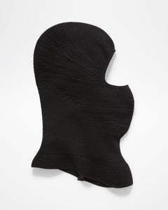 Slope Balaclava, in black, from the other side view.