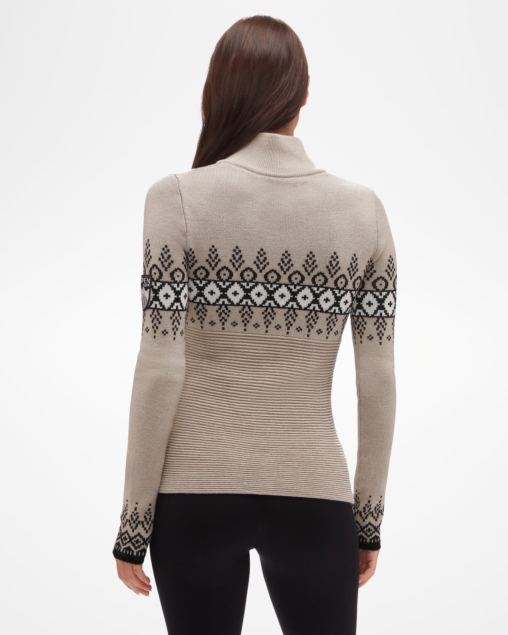 Aspen Glade Sweater Women's Chateau Color Back Photo