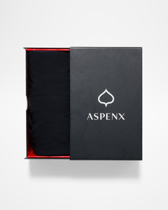 Aspen Collection men's mid layer top, made from merino wool, within the box it is purchased in