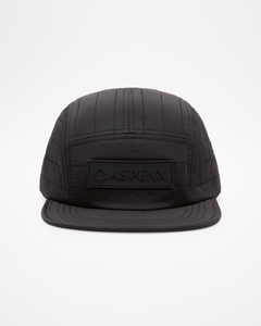 Simba Aspen Collection Hat, black mesh with logo on front of hat