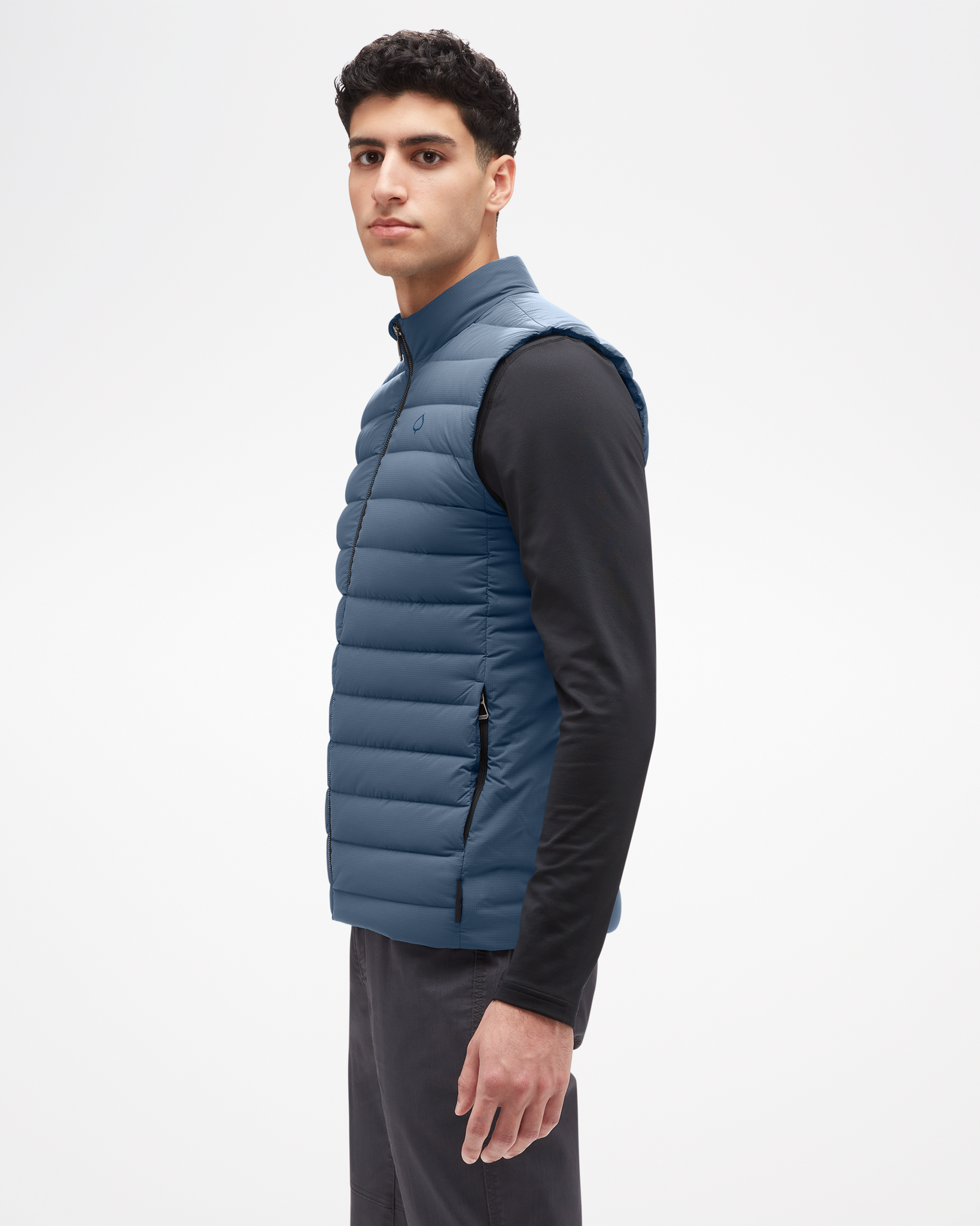 ASPENX Aether Launch Men's Vest Aspen Blue Side